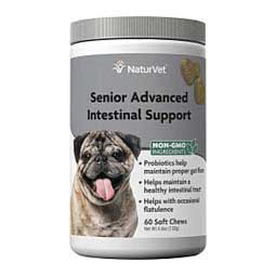 Senior Advanced Intestinal Support Soft Chew for Dogs  NaturVet